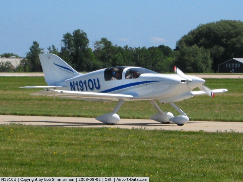 N1910U, 2005 Team Tango Tango 2 C/N T-19, Airventure 2008 - Oshkosh, WI