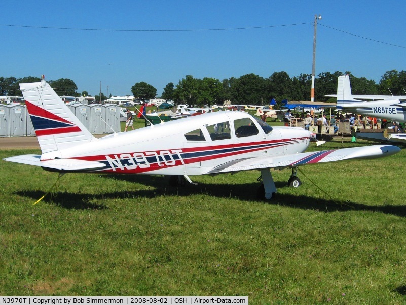 N3970T, 1967 Piper PA-28R-180 Cherokee Arrow C/N 28R-30317, Airventure 2008 - Oshkosh, WI