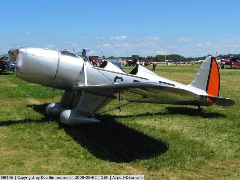 N8146, 1940 Ryan Aeronautical ST-A Special C/N 457, Airventure 2008 - Oshkosh, WI