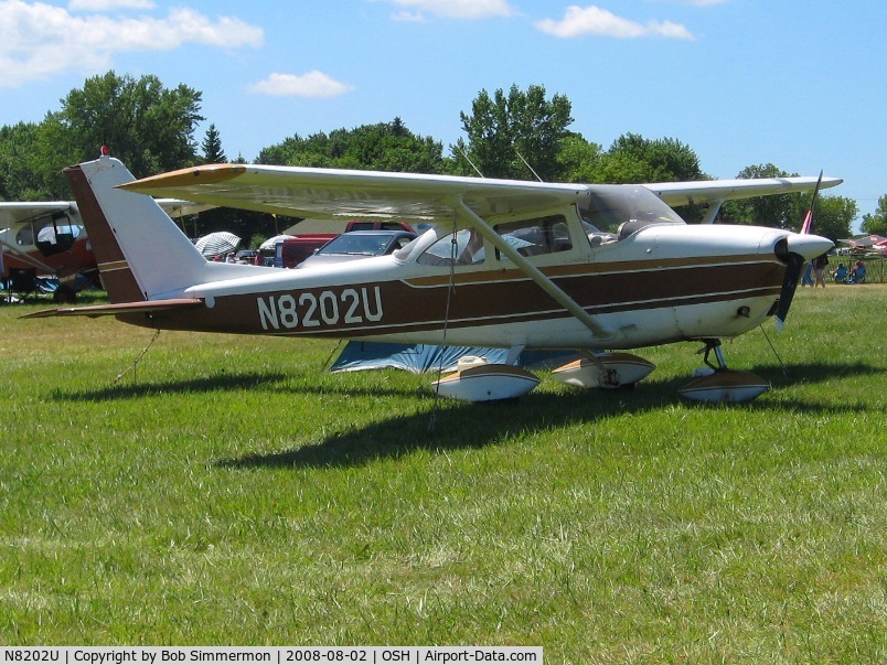 N8202U, 1964 Cessna 172F C/N 17252102, Airventure 2008 - Oshkosh, WI