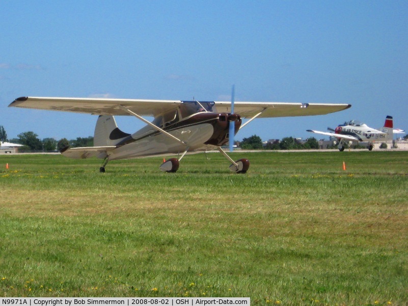N9971A, 1950 Cessna 170A C/N 19629, Airventure 2008 - Oshkosh, WI
