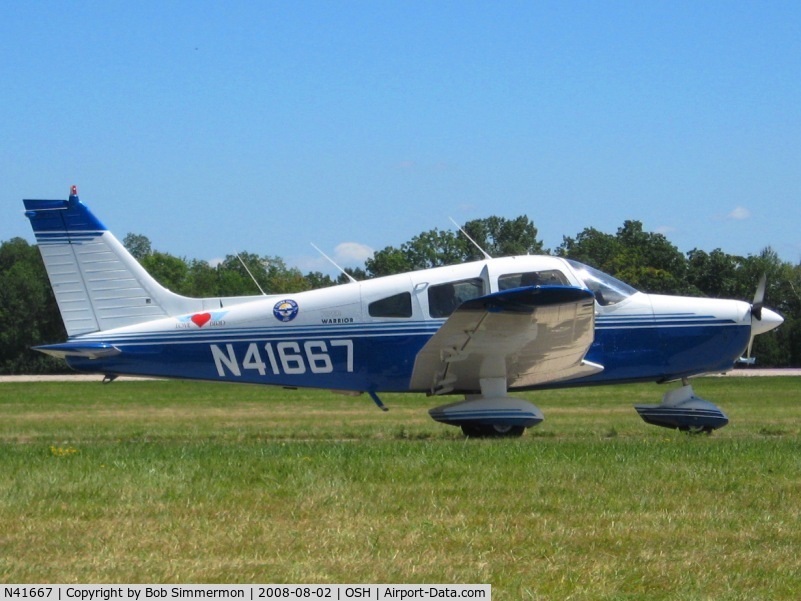 N41667, 1974 Piper PA-28-151 C/N 28-7415116, Airventure 2008 - Oshkosh, WI