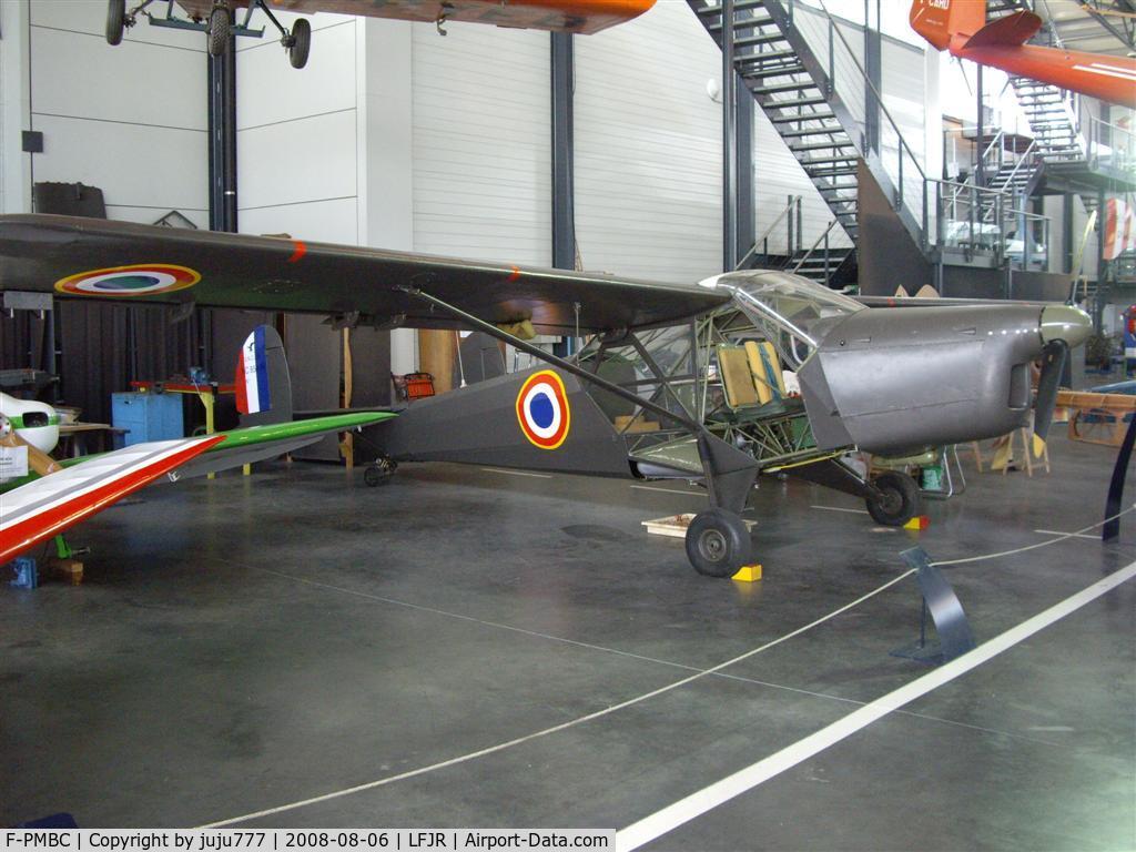 F-PMBC, Nord NC-856N Norvigie C/N 38, on display at Angers Loire muséum