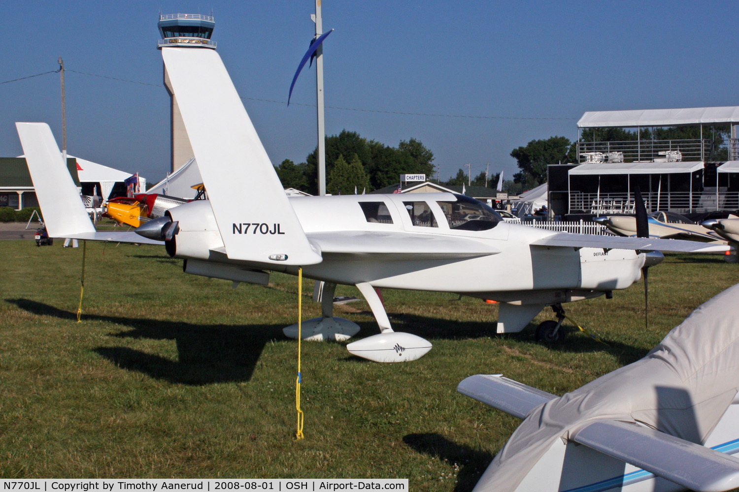 N770JL, 2003 Rutan Defiant C/N 61, EAA AirVenture 2008
