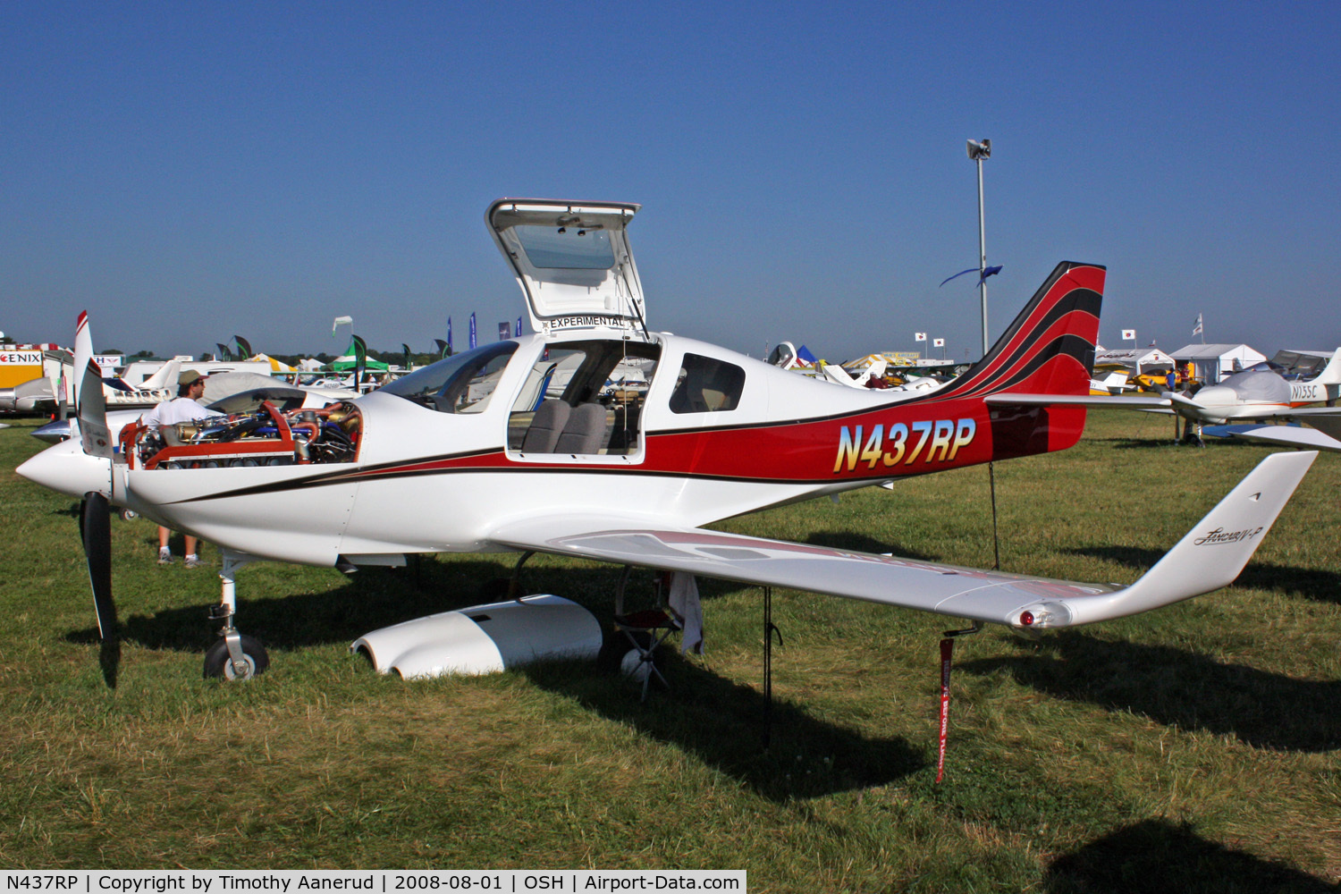 N437RP, 2008 Lancair IV-P C/N LIV-437, EAA AirVenture 2008