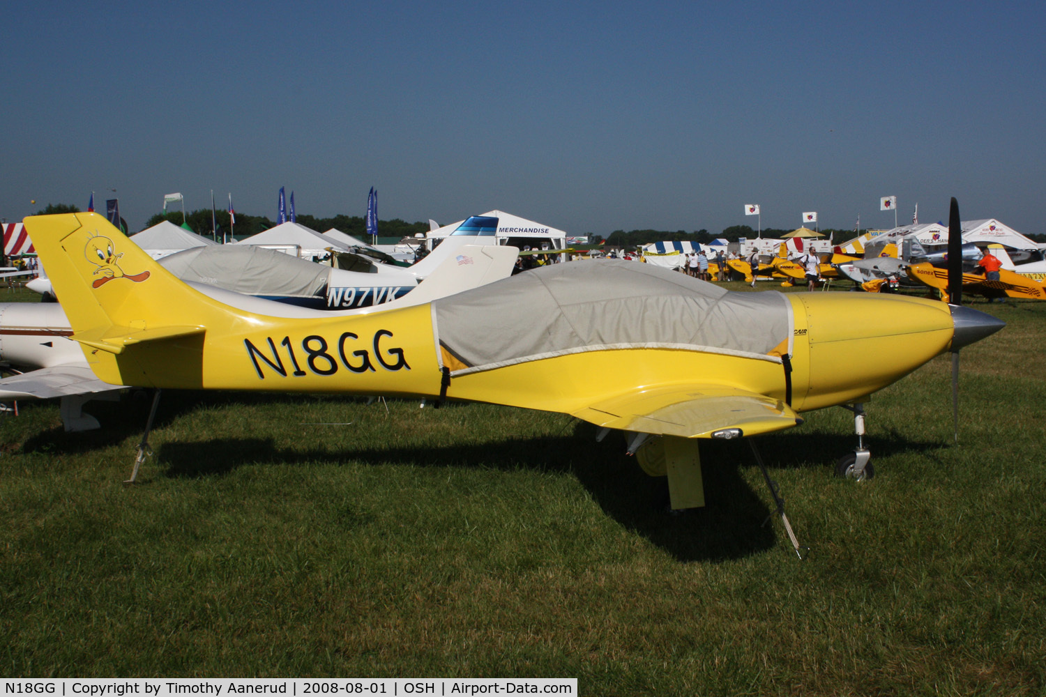 N18GG, 2002 Lancair Legacy C/N 134, EAA AirVenture 2008