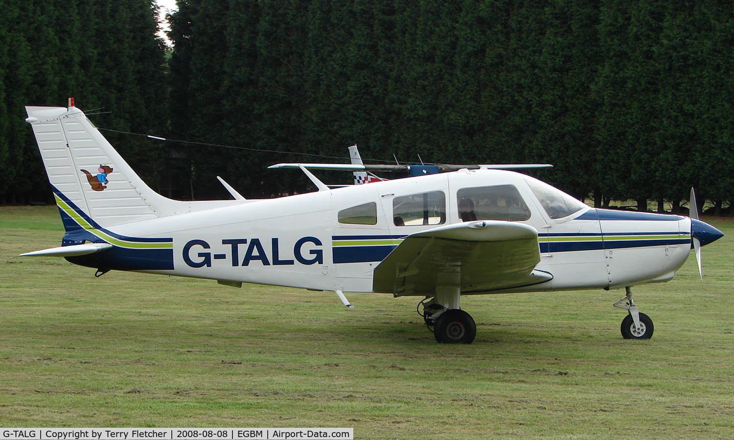 G-TALG, 1976 Piper PA-28-151 Cherokee Warrior C/N 28-7715219, Based flying School aircraft at Tatenhill
