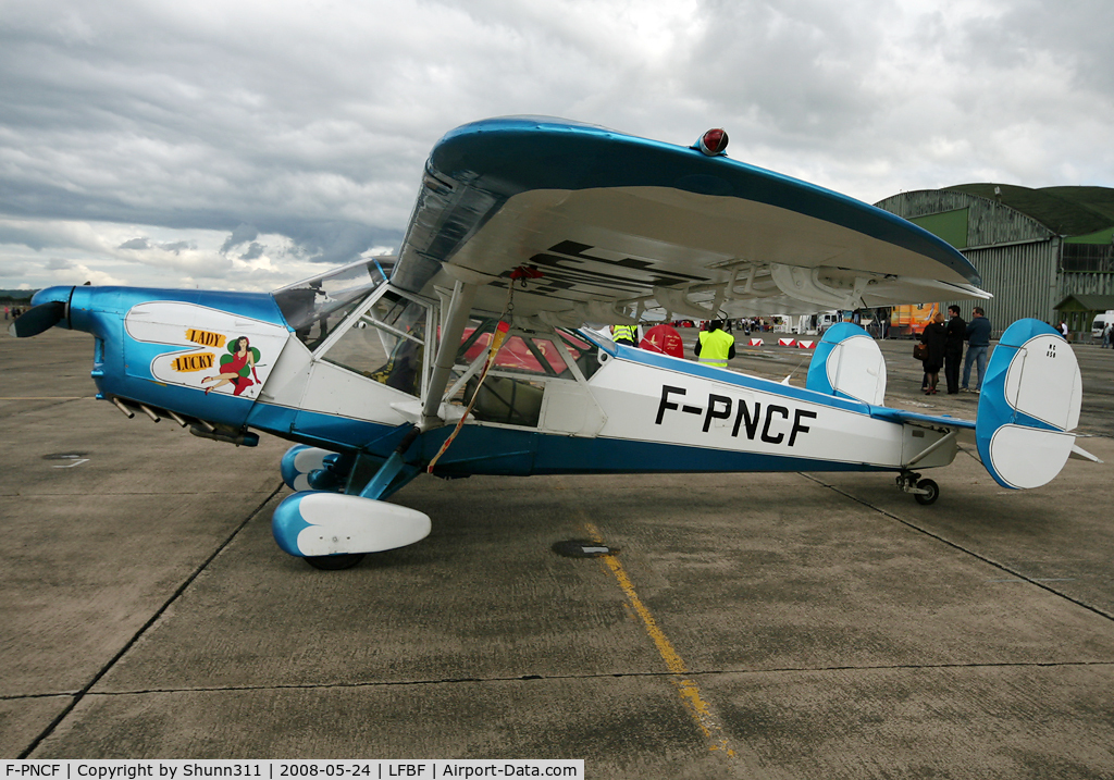 F-PNCF, Nord NC-856A Norvigie C/N 13, Displayed during Air Expo Airshow 2008