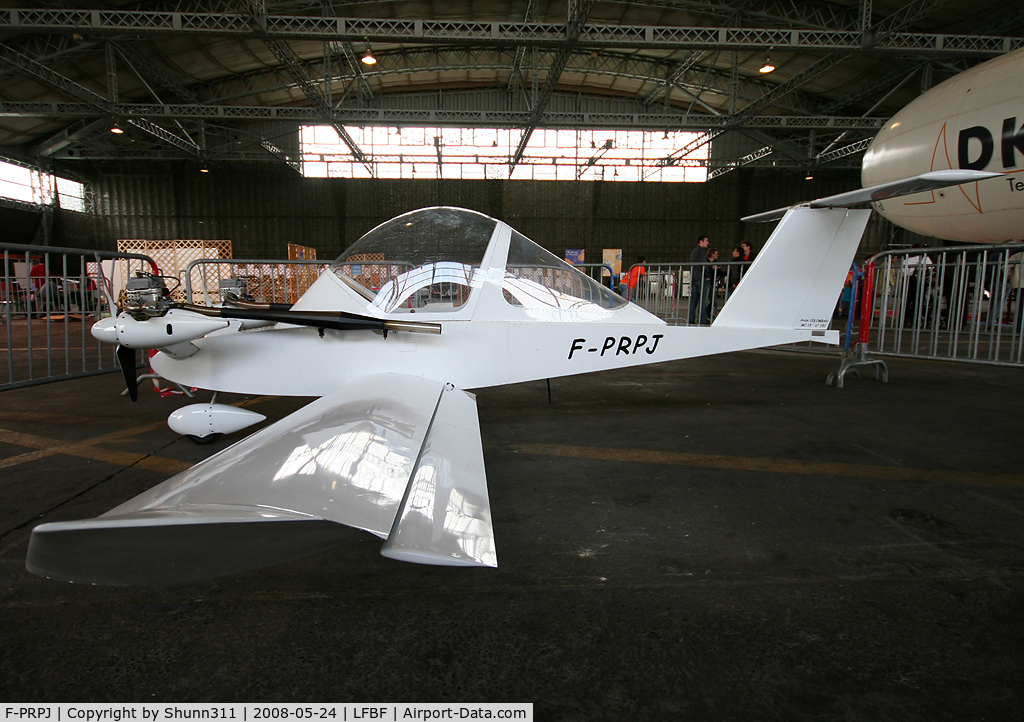F-PRPJ, Colomban MC-15 Cri-Cri (Cricket) C/N 151, Displayed during Air Expo Airshow 2008