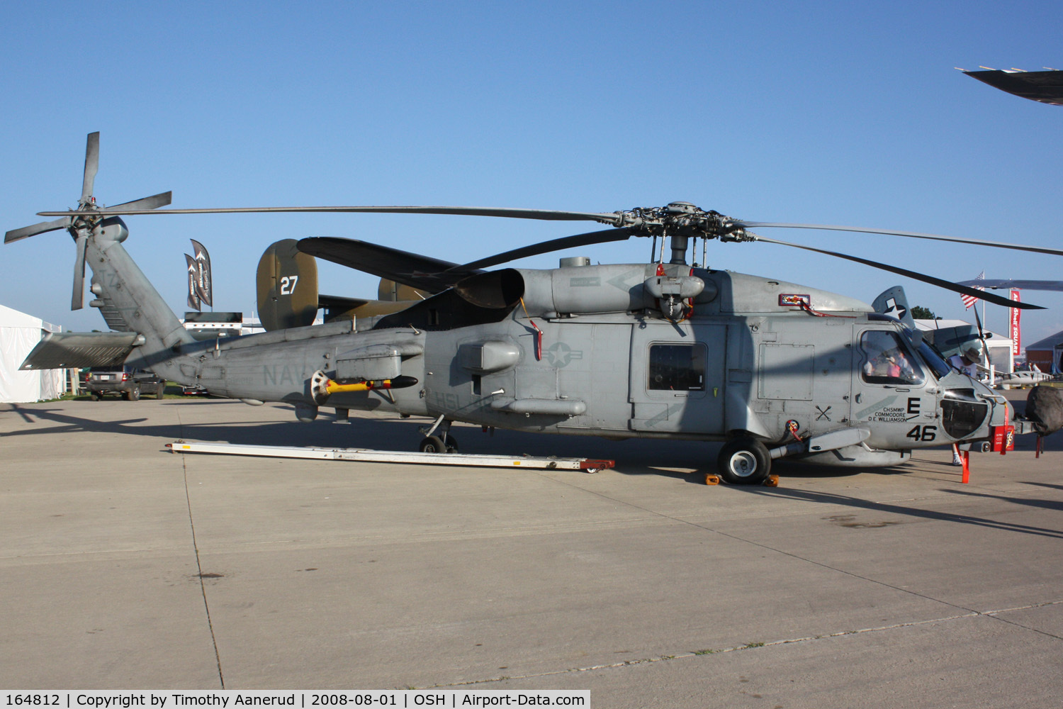 164812, Sikorsky SH-60B Seahawk C/N 70-2233, EAA AirVenture 2008, Sikorsky SH-60B
