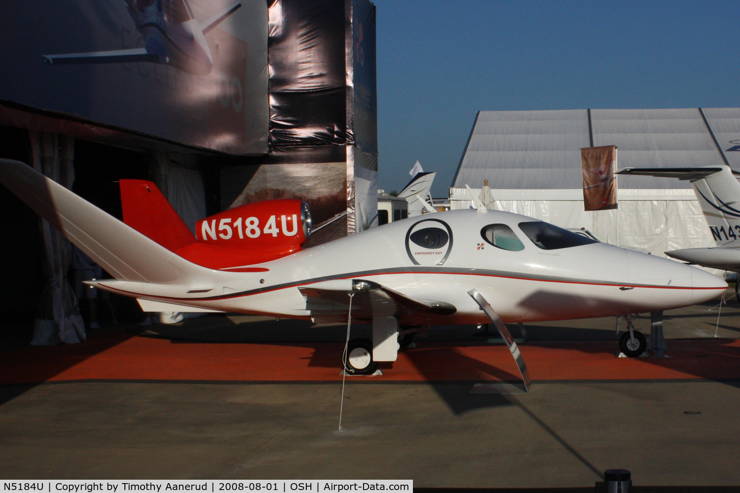 N5184U, 2007 Swift Engineering Inc Mark 400 C/N SE-400-001, EAA AirVenture 2008