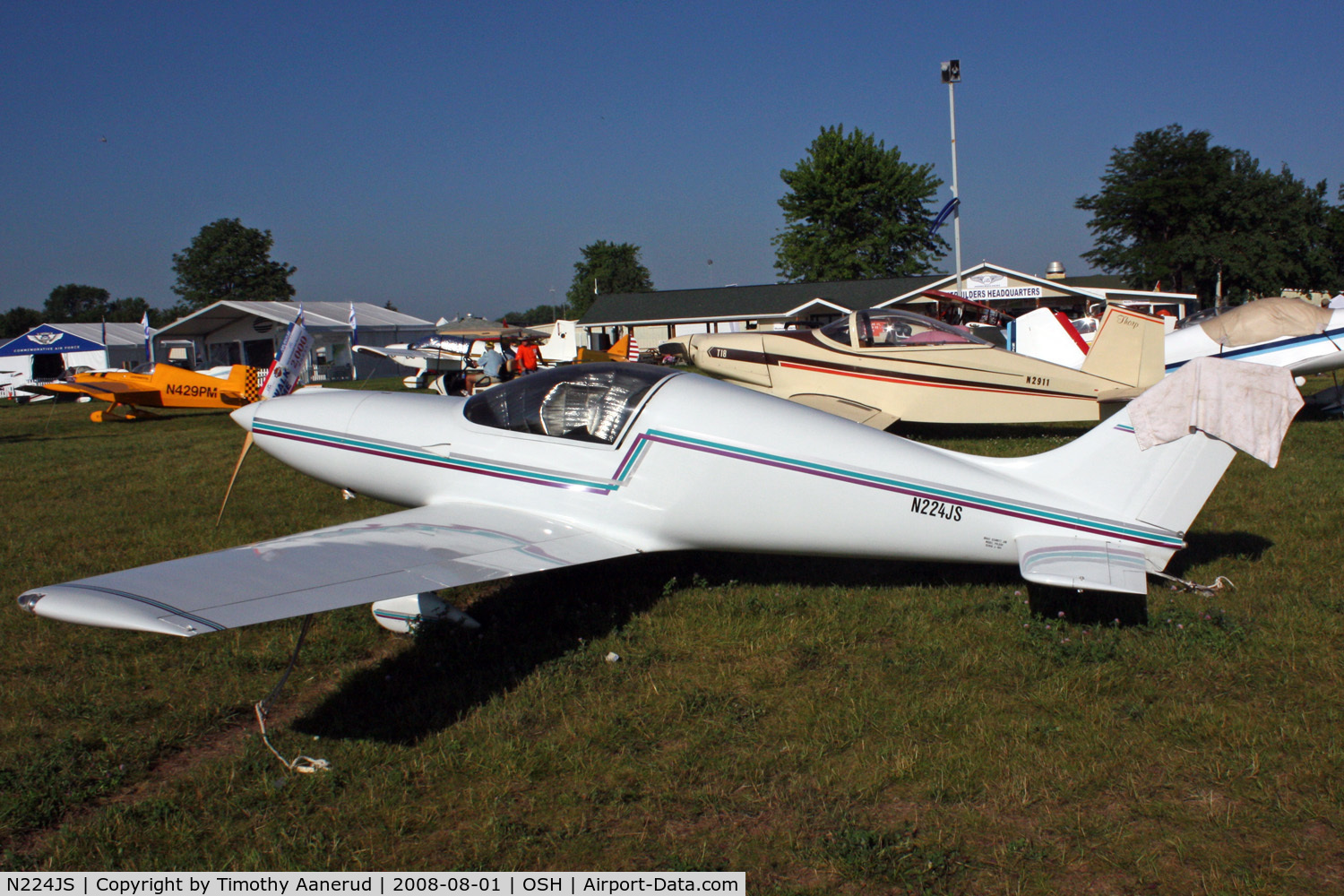 N224JS, 1994 Aero Designs Pulsar C/N 304, EAA AirVenture 2008