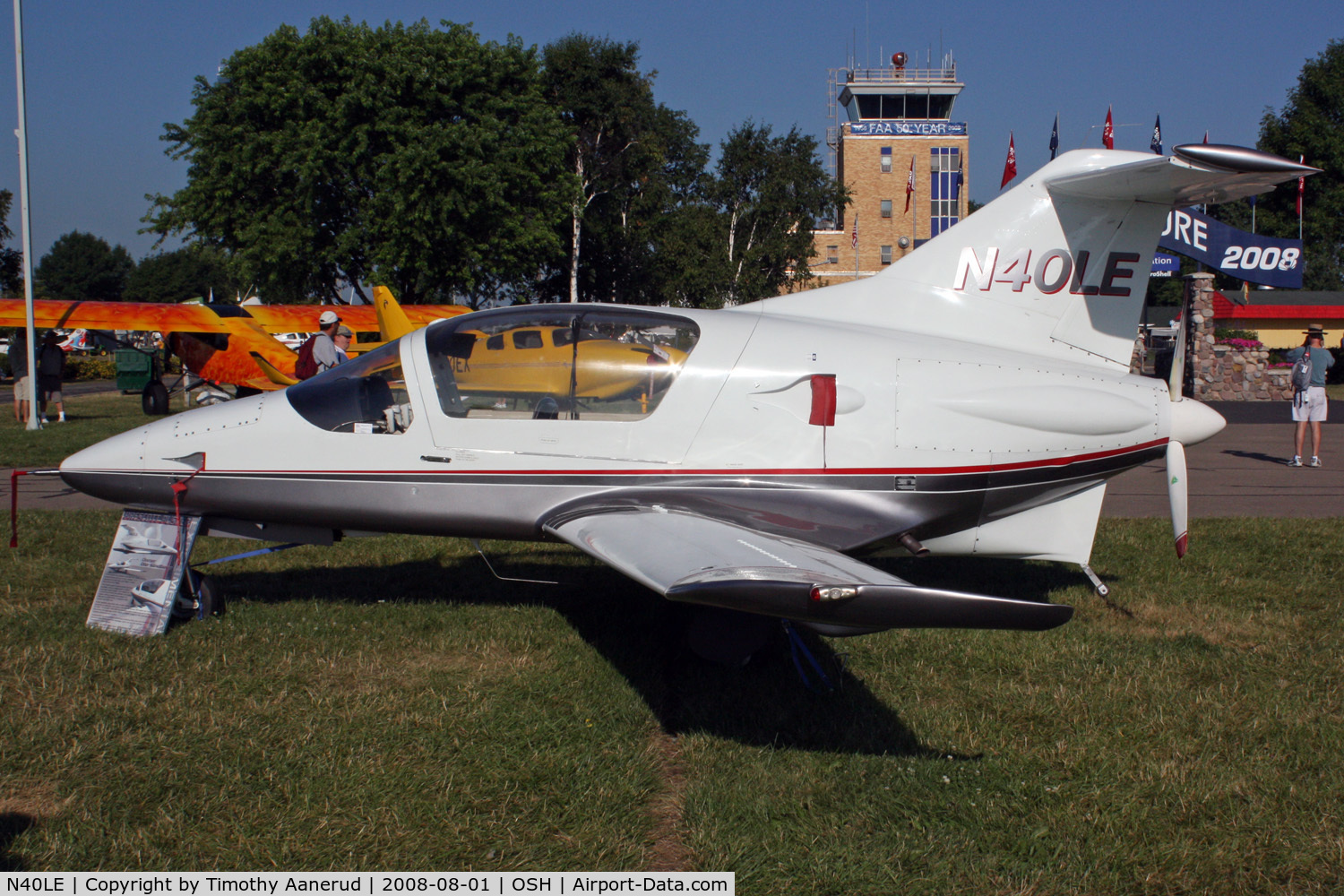 N40LE, Prescott Aeronautical Pusher C/N 032, EAA AirVenture 2008