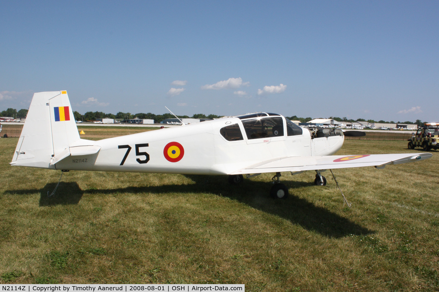 N2114Z, 1982 IAR IAR-823 C/N 75, EAA AirVenture 2008