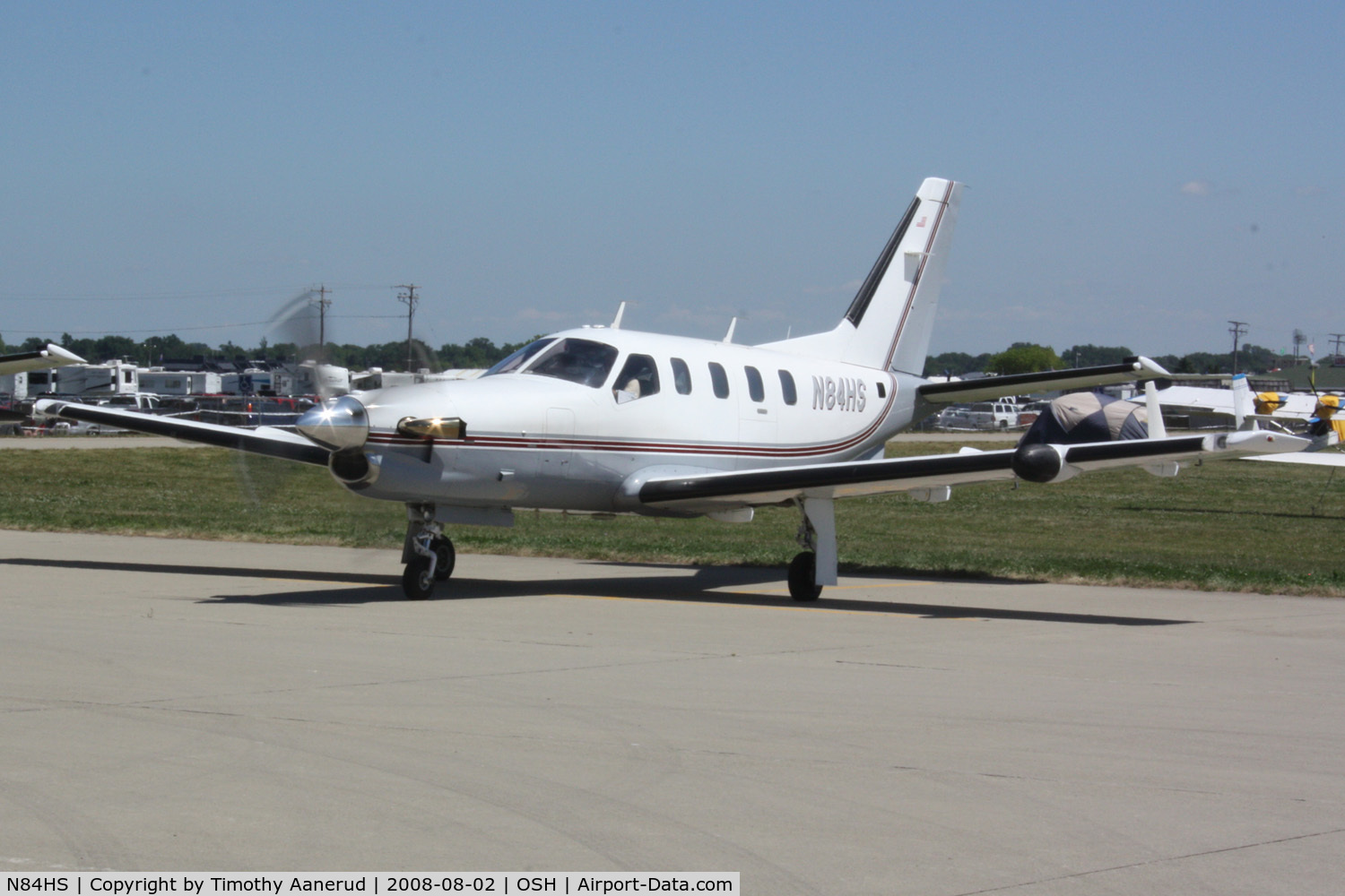 N84HS, Socata TBM-700 C/N 50, EAA AirVenture 2008