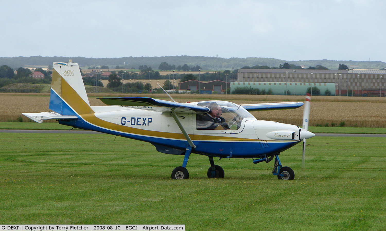 G-DEXP, 1986 ARV ARV1 Super 2 C/N PFA 152-11154, Visitor to the 2008 LAA Regional Fly-in at Sherburn