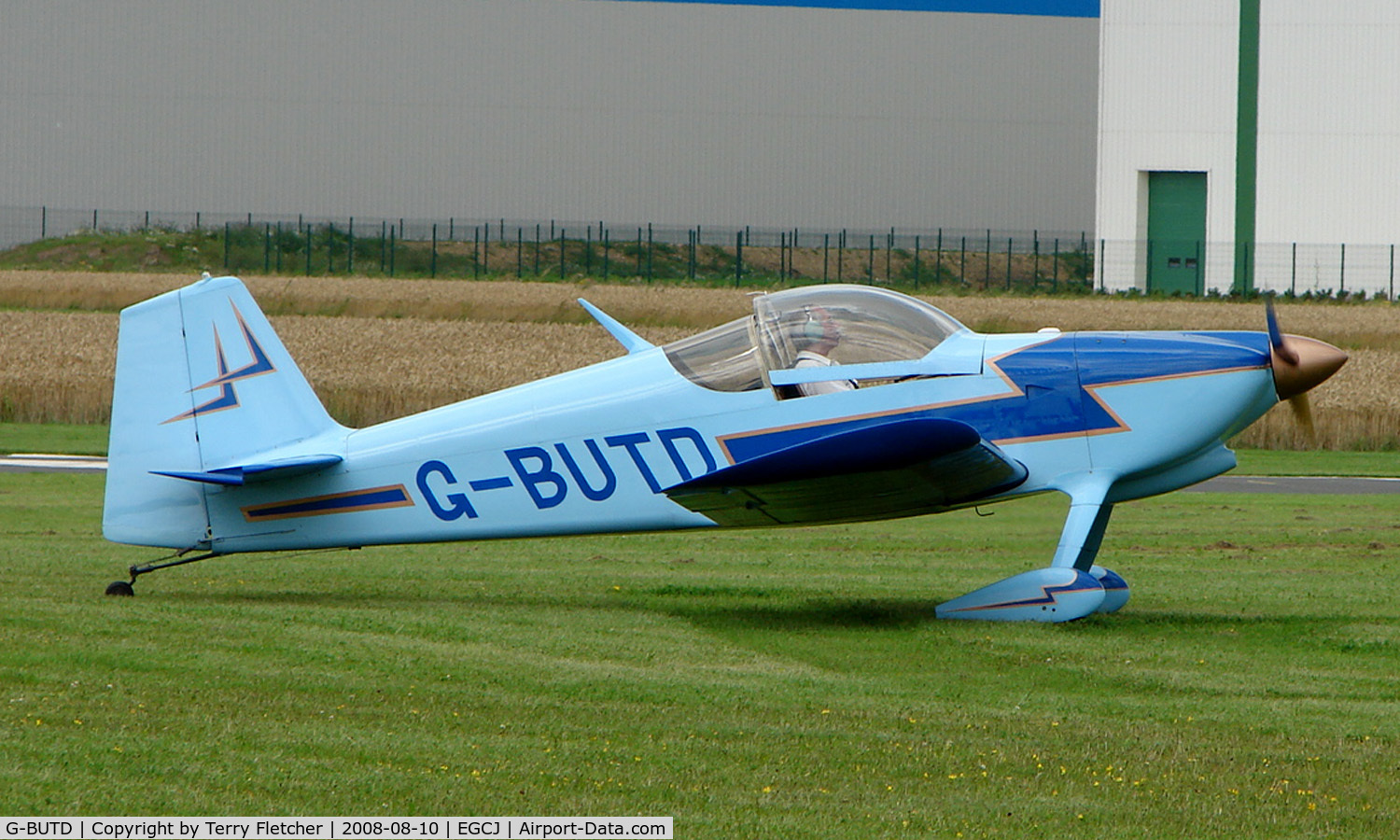 G-BUTD, 1993 Vans RV-6 C/N PFA 181-12152, Visitor to the 2008 LAA Regional Fly-in at Sherburn