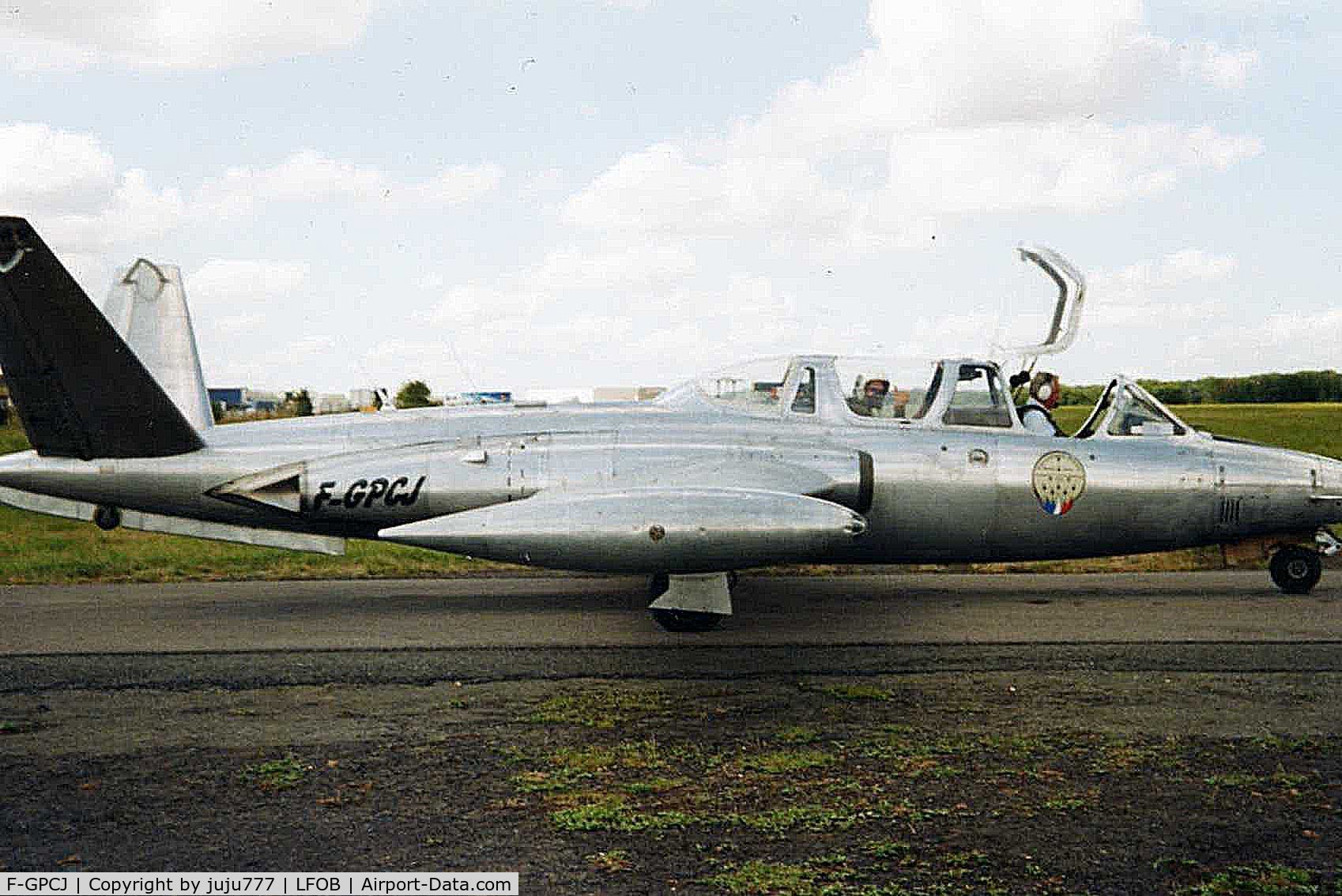 F-GPCJ, 1962 Fouga CM-170R Magister C/N 369, use for maiden flight
