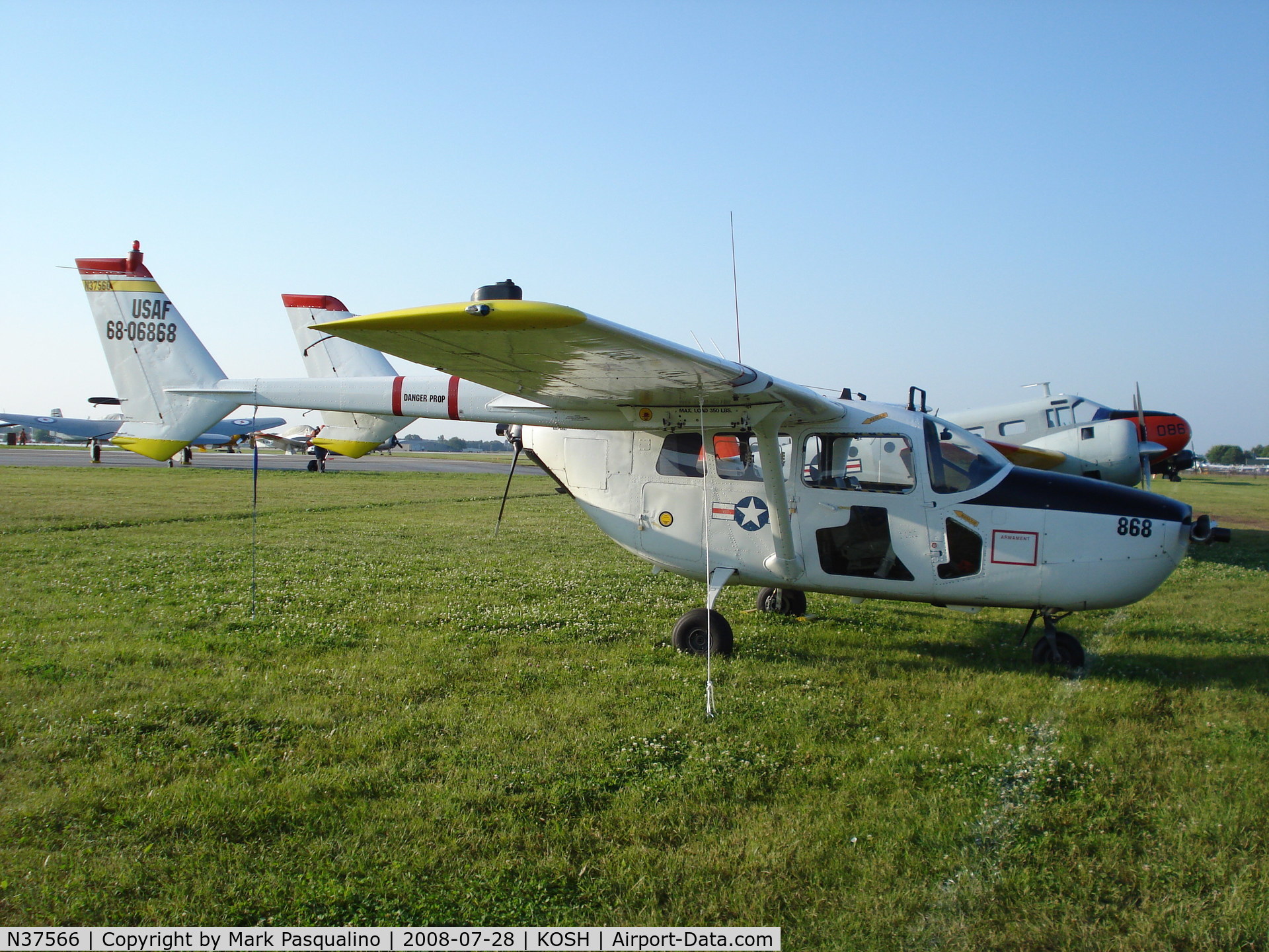N37566, 1967 Cessna M337B (O-2A) Super Skymaster C/N 337M-0157 (68-6868), Cessna O-2A