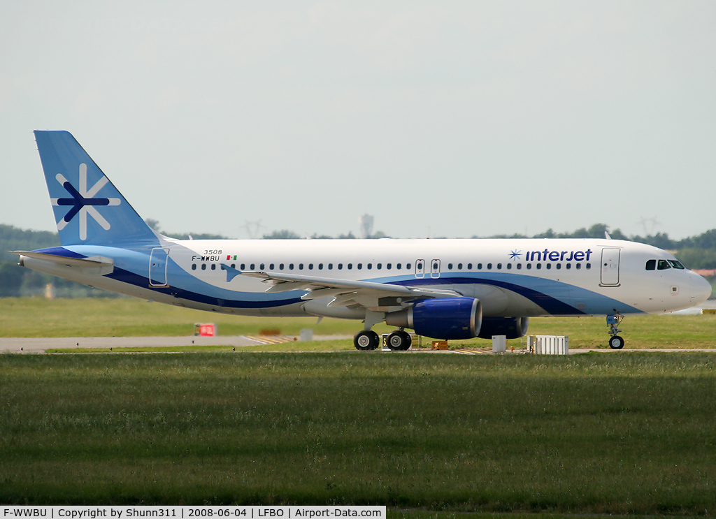 F-WWBU, 2008 Airbus A320-214 C/N 3508, C/n 3508 - Next reg. XA-XII