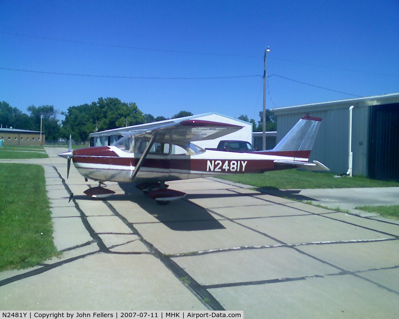 N2481Y, 1962 Cessna 172D C/N 17249781, Original paint scheme