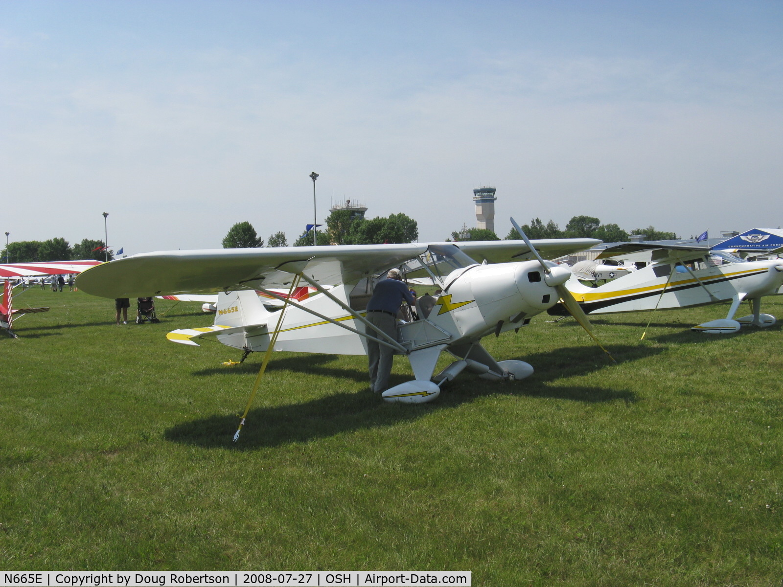 N665E, 1982 Wag-Aero CUBy Acro Trainer C/N AC-3, 1982 Meadowcroft ACRO CUBY, Lycoming O-290 125 Hp