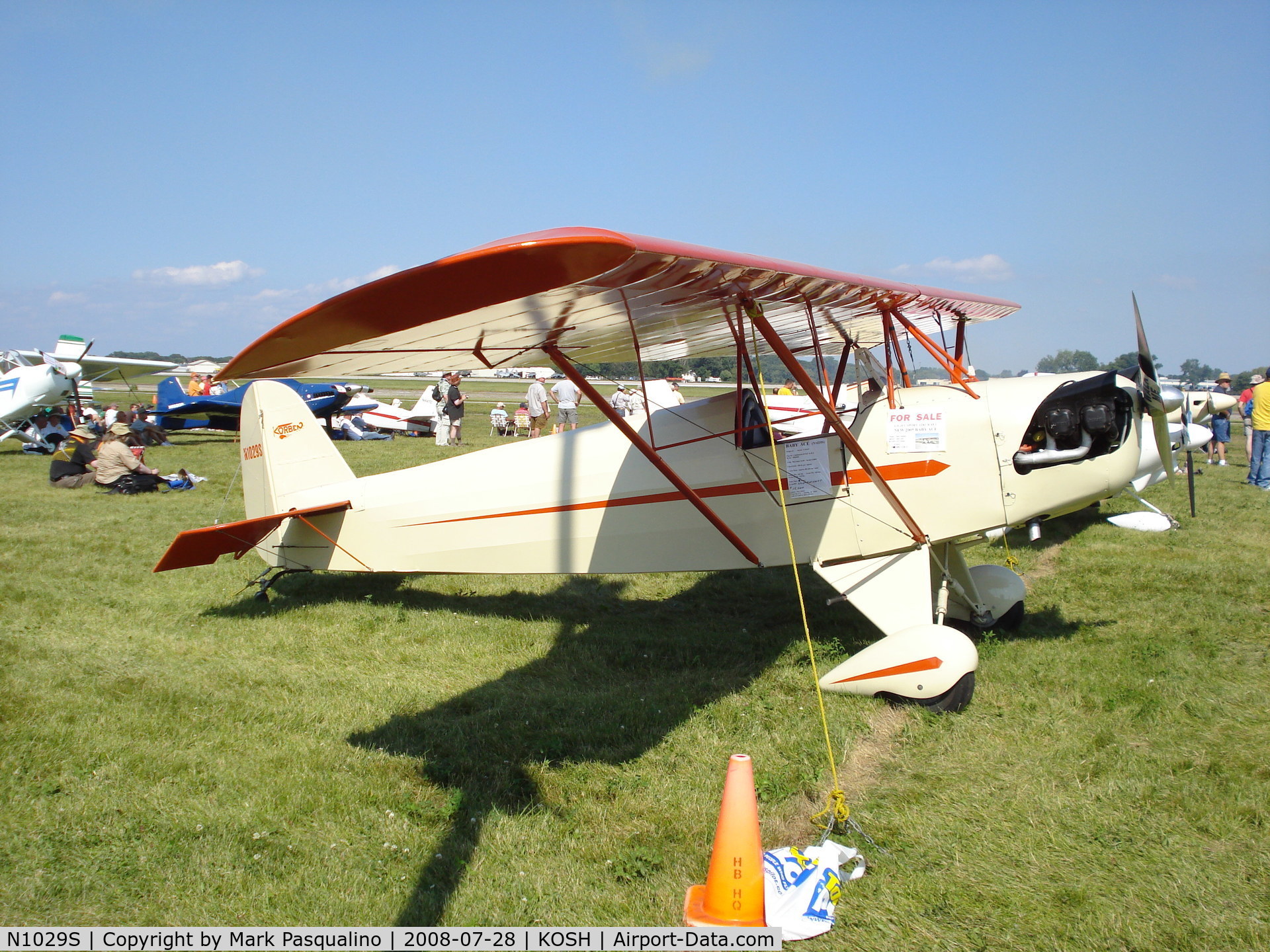 N1029S, 2004 Corben Baby Ace Model D C/N M-345, Baby Ace D