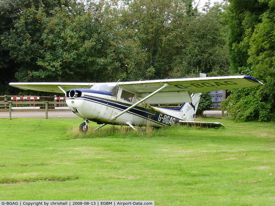 G-BGAG, 1978 Reims F172N Skyhawk C/N 1754, minus it engine