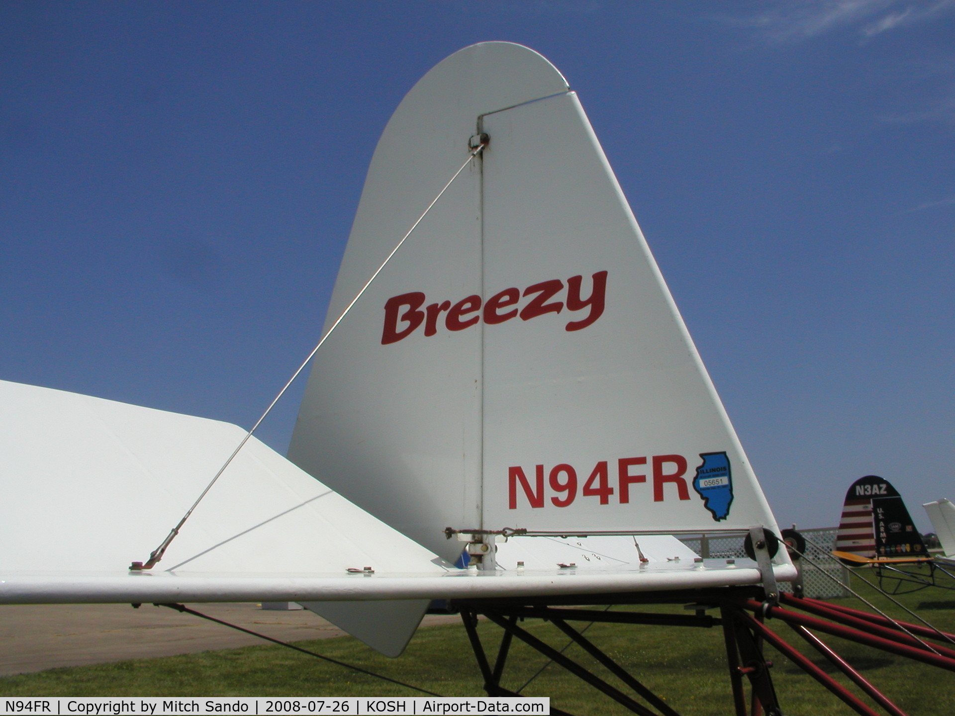 N94FR, 1995 Breezy RLU-1 Breezy C/N FRF-1, EAA AirVenture 2008.