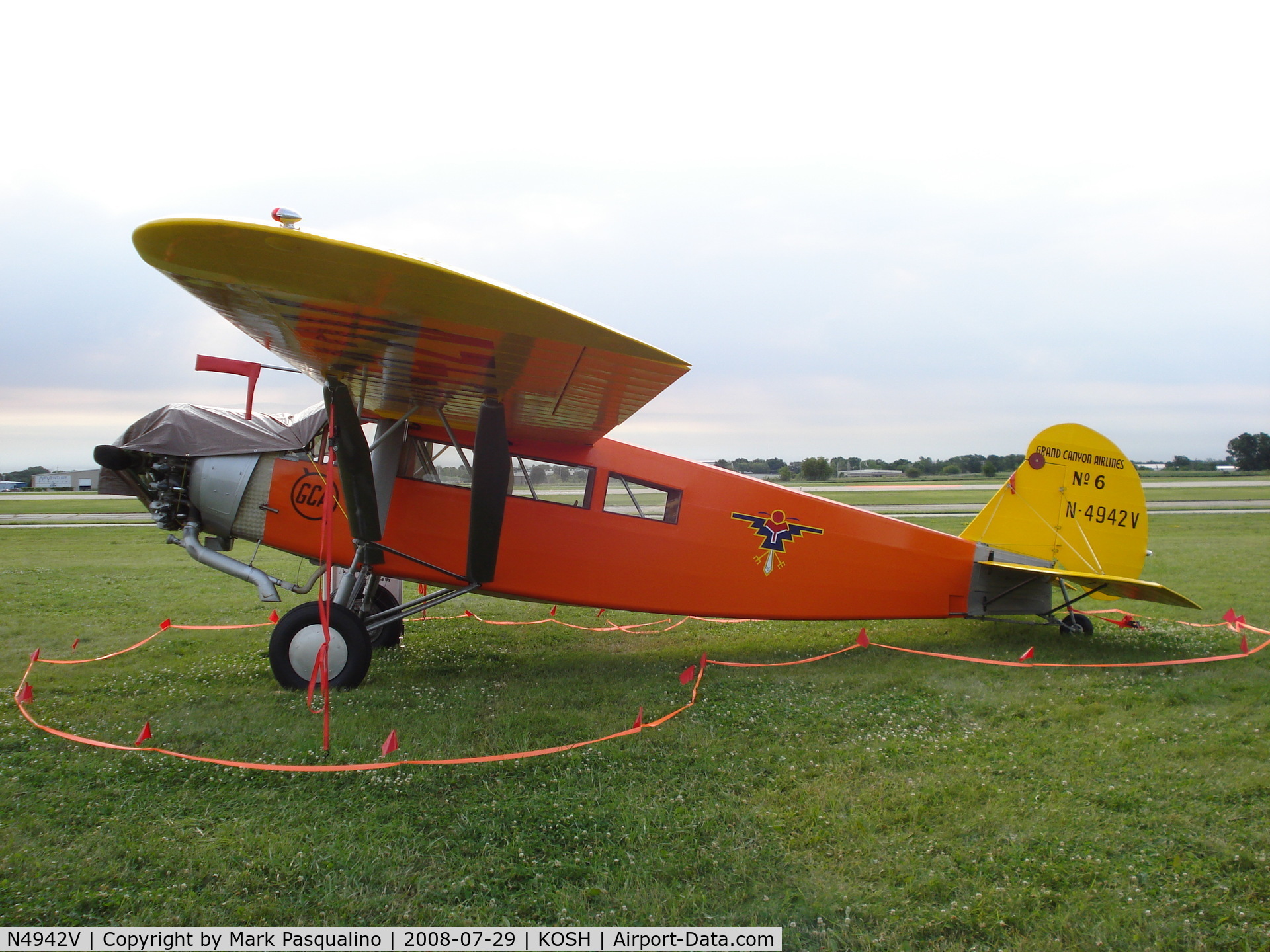 N4942V, 1929 Curtiss-Wright Travel Air A-6000-A C/N 1040, Travel Air A-6000-A