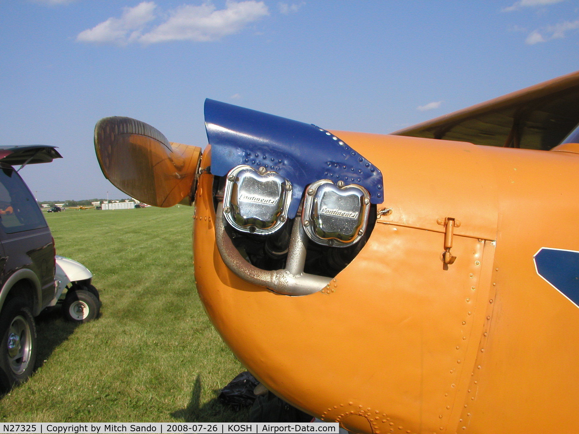 N27325, 1940 Aeronca 60-TF C/N 1380T, EAA AirVenture 2008.