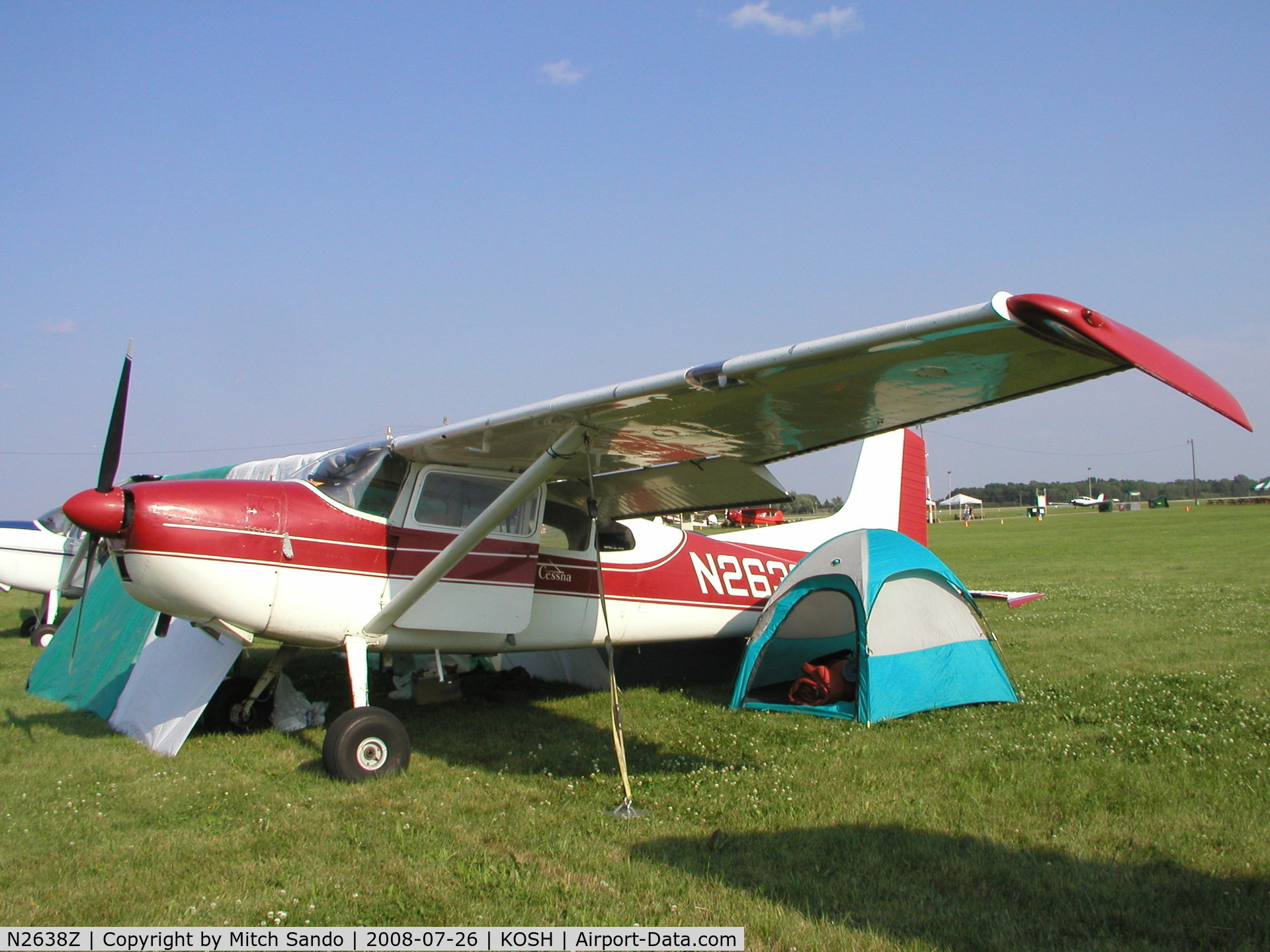 N2638Z, 1963 Cessna 185B Skywagon C/N 185-0638, EAA AirVenture 2008.