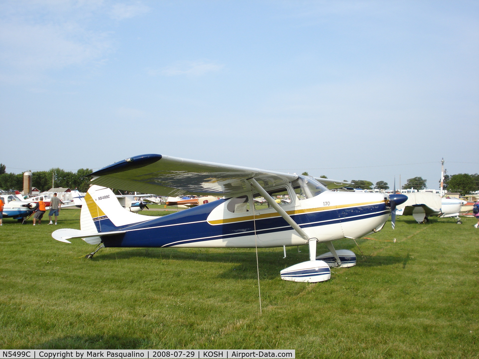 N5499C, 1950 Cessna 170A C/N 19533, Cessna 170A