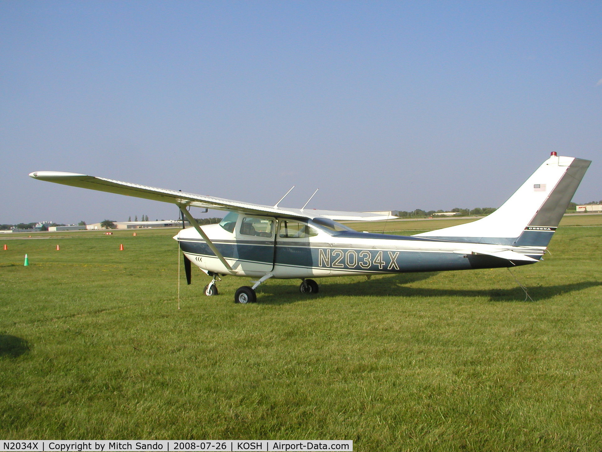 N2034X, 1965 Cessna 182H Skylane C/N 18256134, EAA AirVenture 2008.