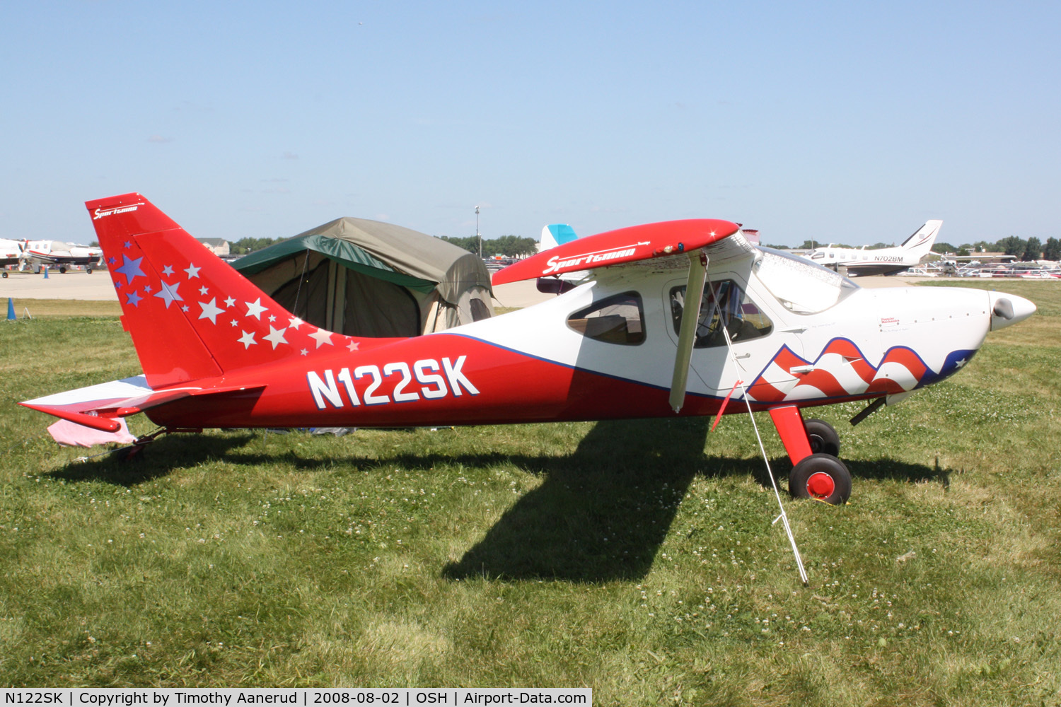 N122SK, 2007 Galsair GS-2 Sportsman C/N 7207, EAA AirVenture 2008