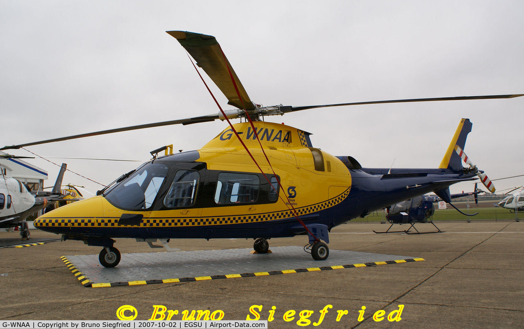 G-WNAA, 2000 Agusta A-109E Power C/N 11090, Duxford Helitech