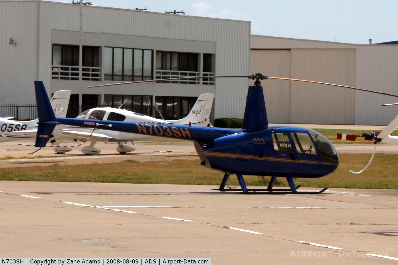 N703SH, 2007 Robinson R44 II C/N 12040, At Dallas Addison