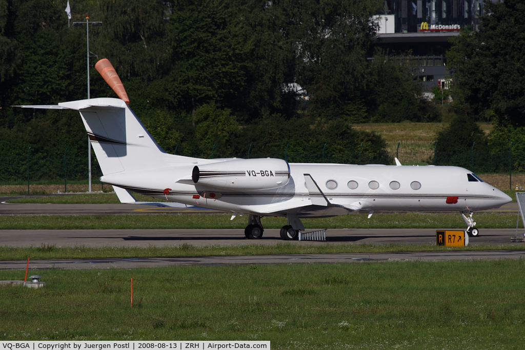 VQ-BGA, 2007 Gulfstream Aerospace GIV-X C/N 4092, private