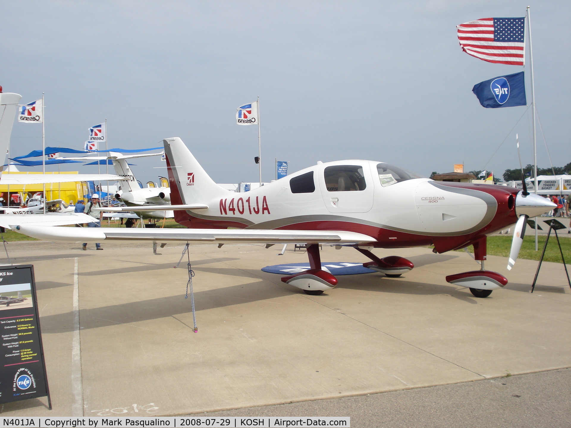 N401JA, 2008 Cessna LC41-550FG C/N 411031, Cessna 400