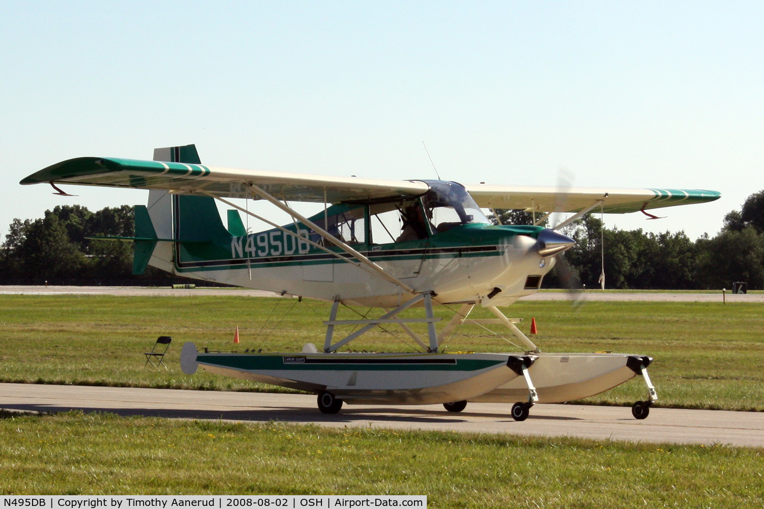 N495DB, 1995 American Champion 8GCBC Scout C/N 372-95, EAA AirVenture 2008