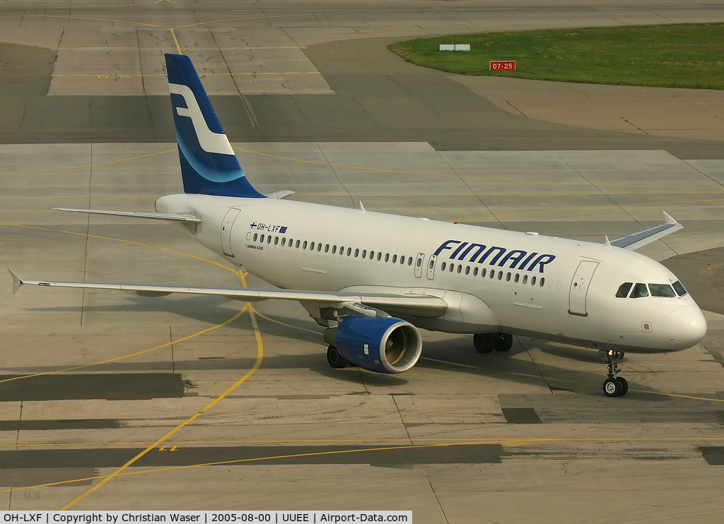 OH-LXF, 2002 Airbus A320-214 C/N 1712, Finnair
