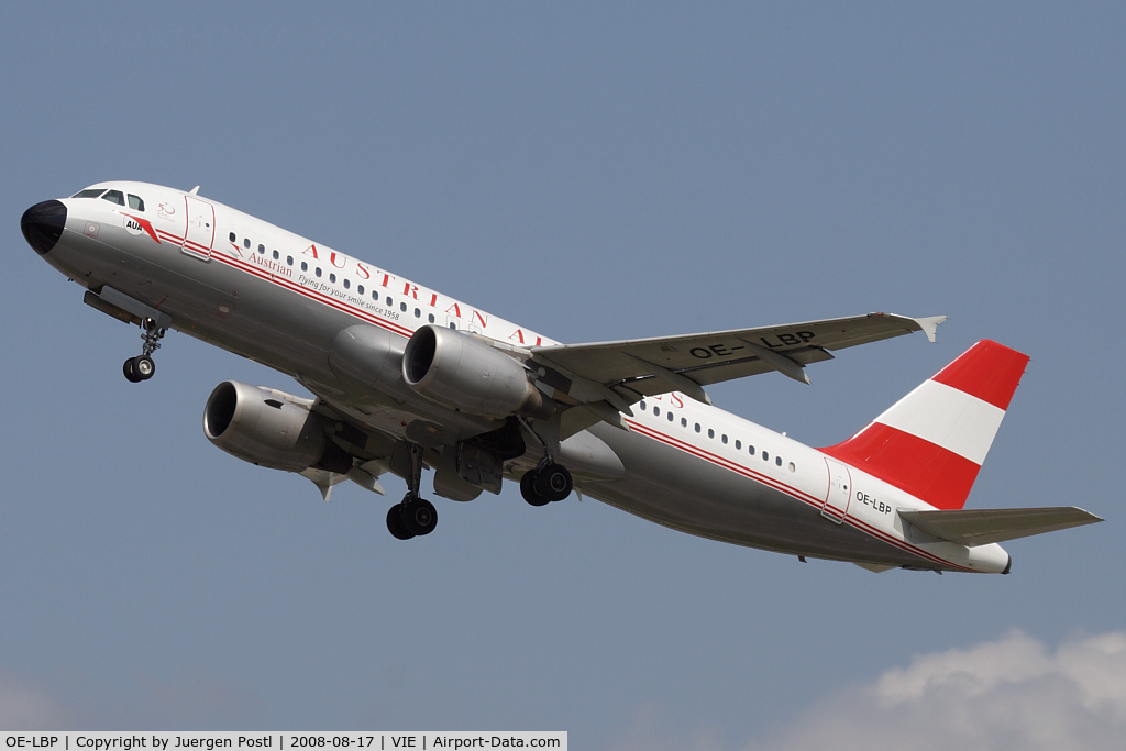 OE-LBP, 1998 Airbus A320-214 C/N 797, Airbus A320-214