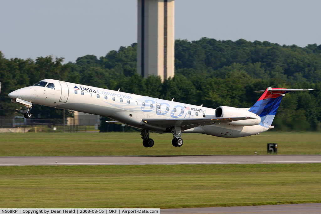 N568RP, 2004 Embraer EMB-145LR C/N 145800, Delta Connection (operated by Chautauqua Airlines) N568RP 