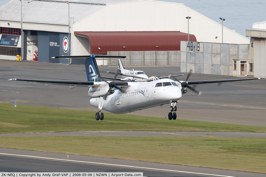 ZK-NEQ, 2007 De Havilland Canada DHC-8-311 Dash 8 C/N 636, Air New Zealand Link Dash 8-300