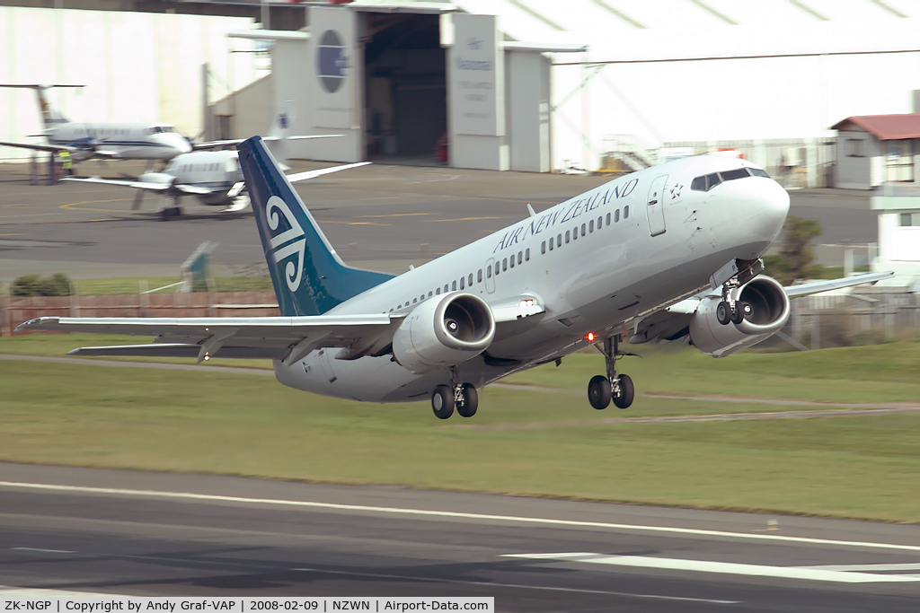 ZK-NGP, 1998 Boeing 737-33A C/N 27459, Air New Zealand 737-300