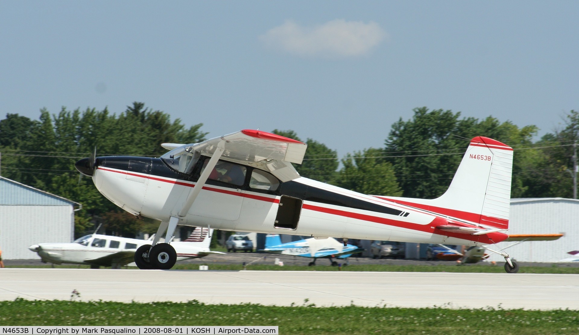 N4653B, 1955 Cessna 180 C/N 31551, Cessna 180