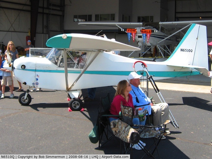 N6510Q, 2003 Carlson Sparrow C/N 6849-129, On display at Wings of Victory airshow - Lancaster, Ohio