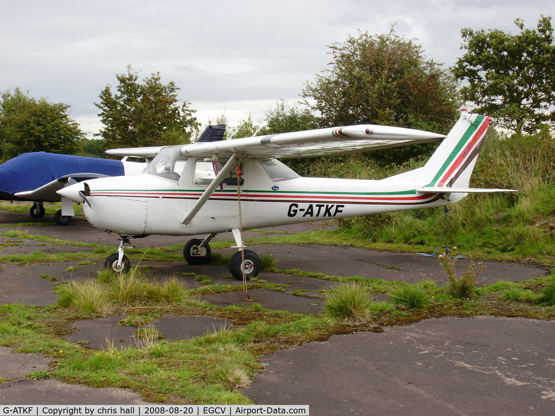 G-ATKF, 1965 Cessna 150F C/N 150-62386, Sleap Airfield