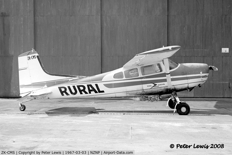 ZK-CMS, Cessna 185A Skywagon C/N 1850482, Rural Aviation (1963) Ltd., New Plymouth