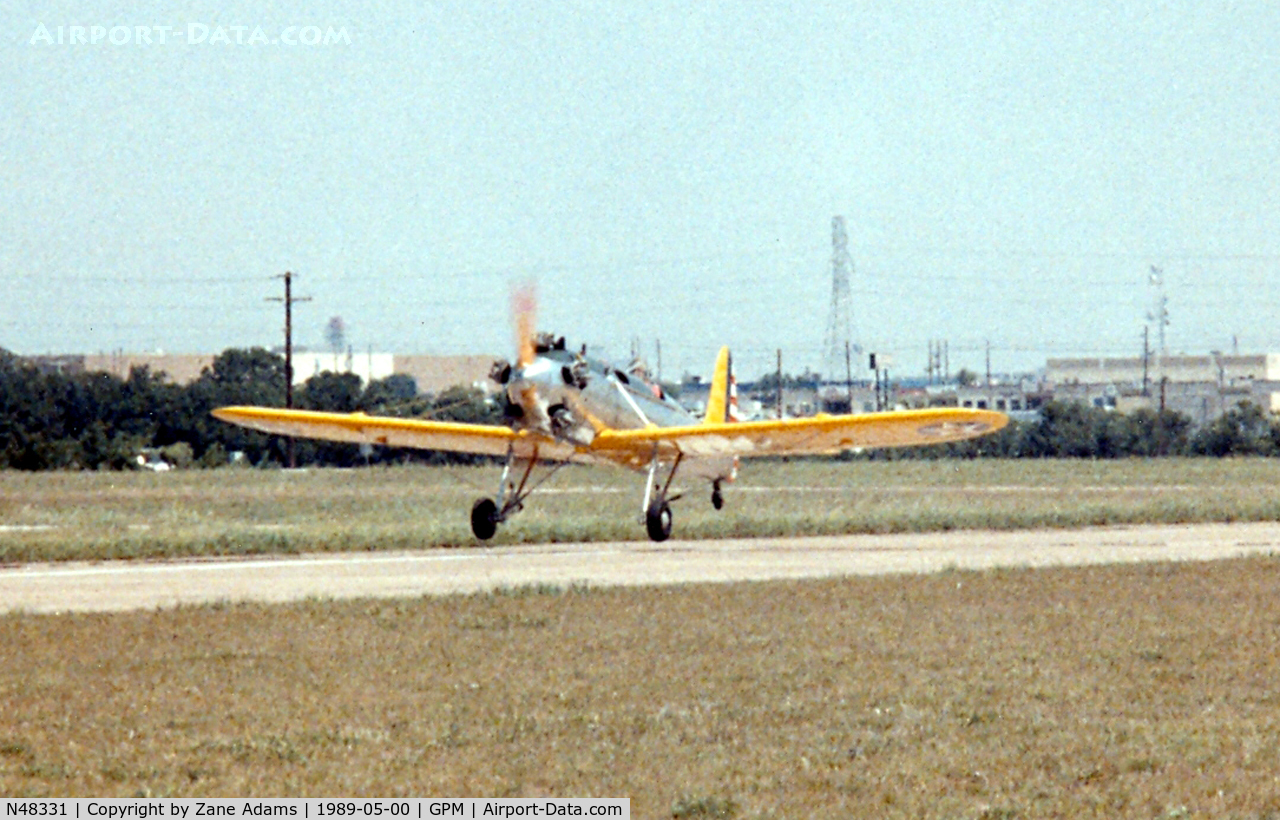 N48331, 1942 Ryan Aeronautical ST3KR C/N 1821, At Grand Prairie Municipal